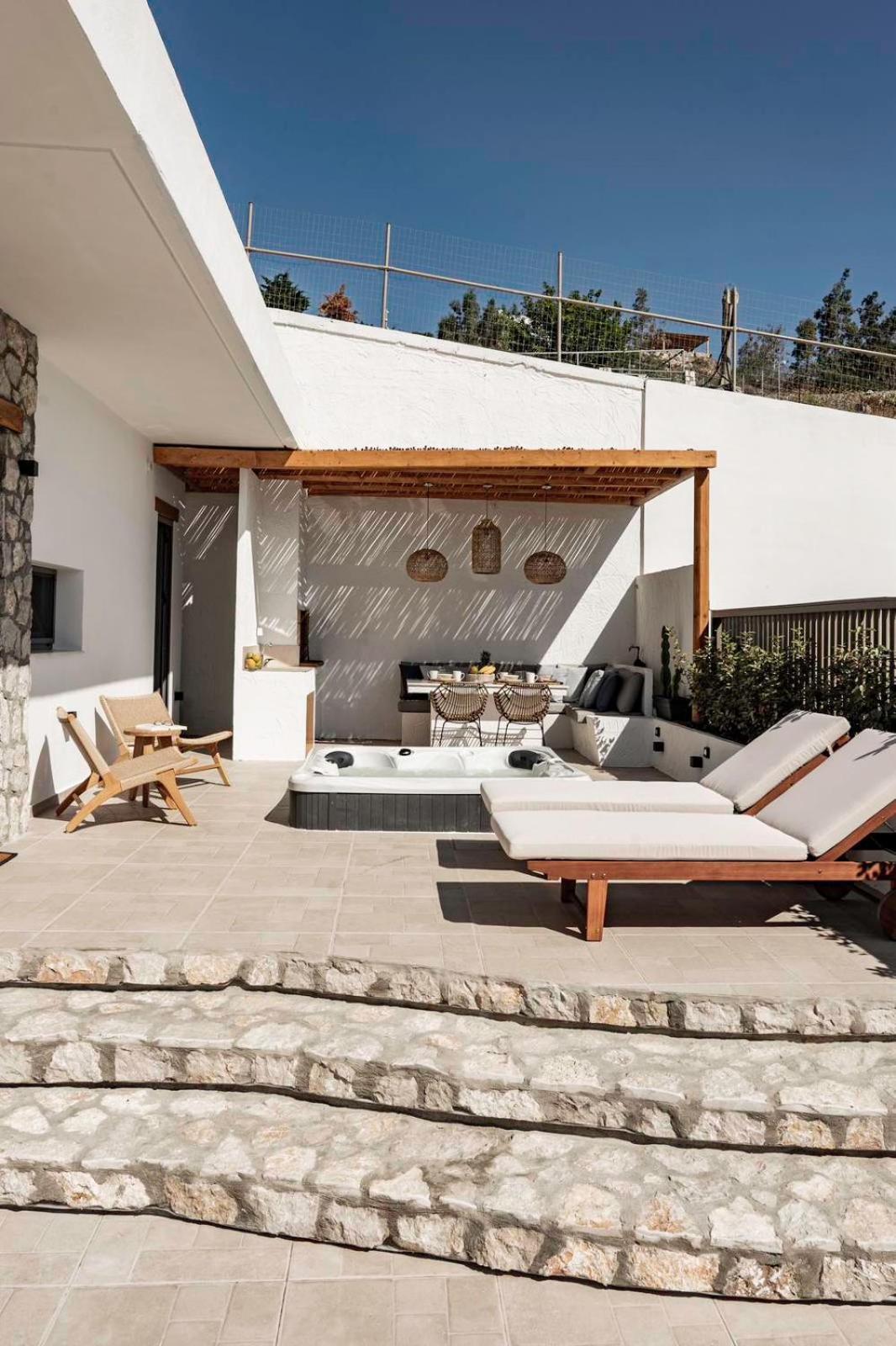 Lithos Luxury Villa Archangelos  Exterior photo